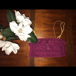 Free People Karina Mesh Bralette Sz Small